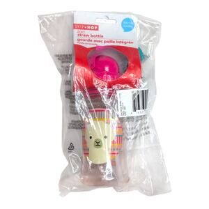 Skip Hop Zoo Llama Travel Toddler Kids Water Bottle with Straw Brand New